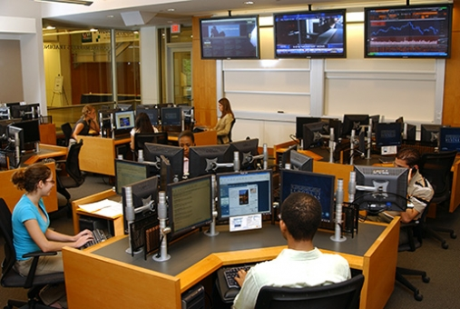 GWSB Wellde Capital Markets Trading Room