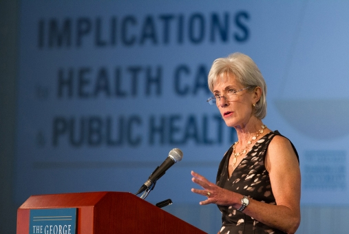 GWSPH hosts public health policy leaders to guide discussions in the field.