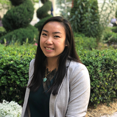 Kiana Lee, CCAS BA '21, scholarship recipient