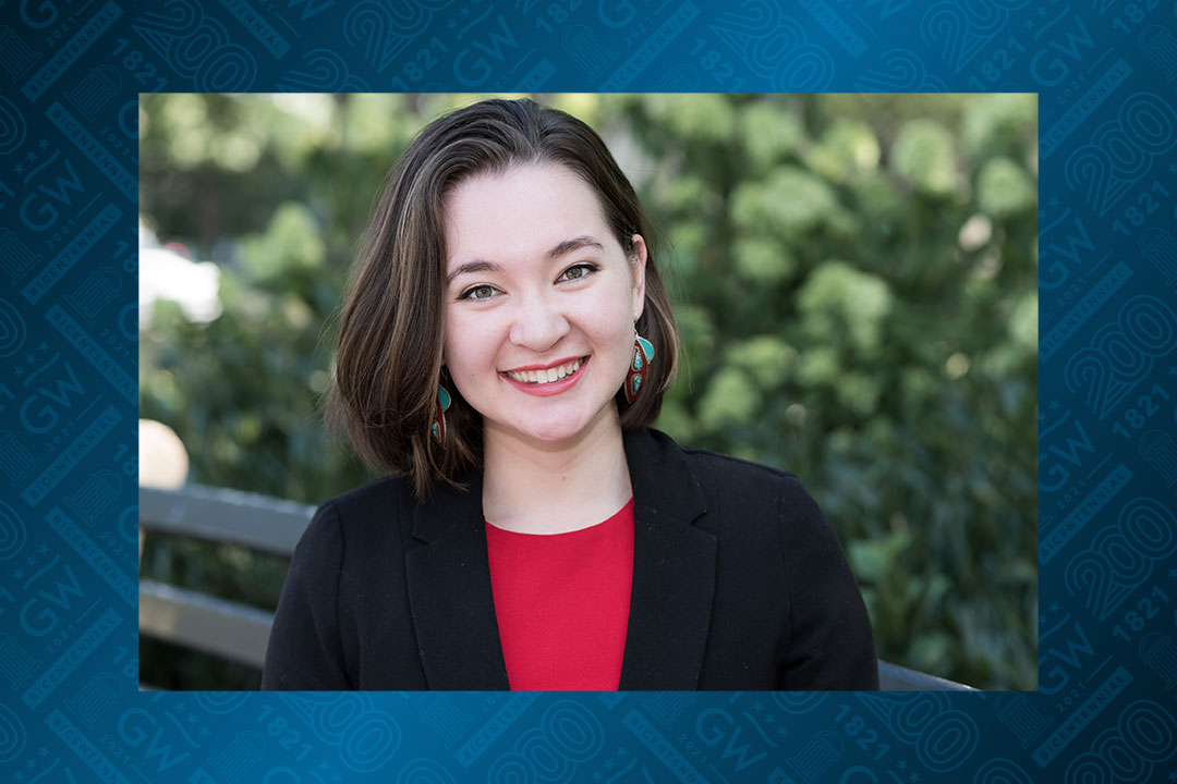 Jasmine Vicencio, B.S. ’16, M.P.H. ‘20, Stephen Joel Trachtenberg Scholarship recipient