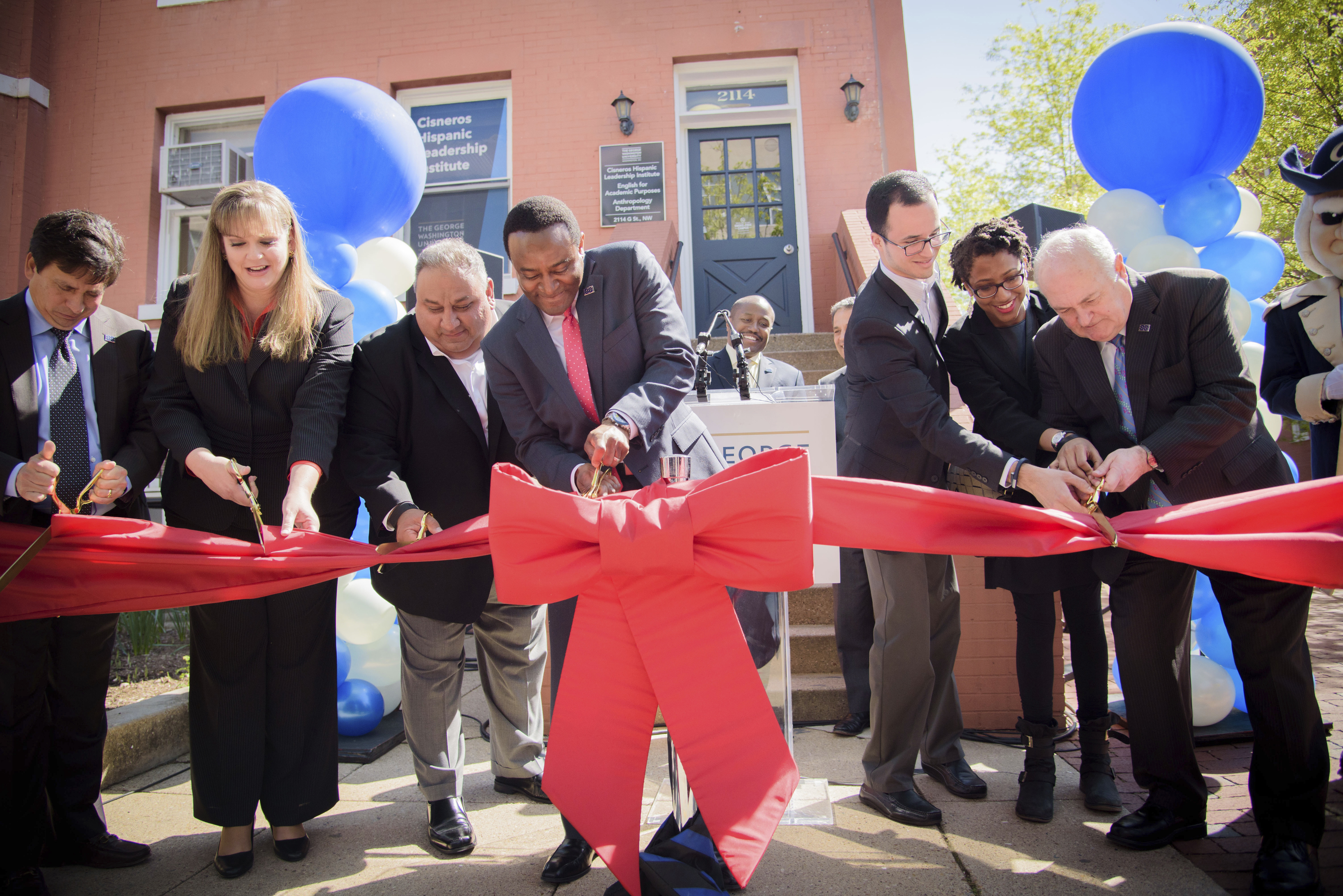 The opening of the  Cisneros Institute.