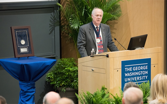 William Dietz installed as Sumner Redstone Chair