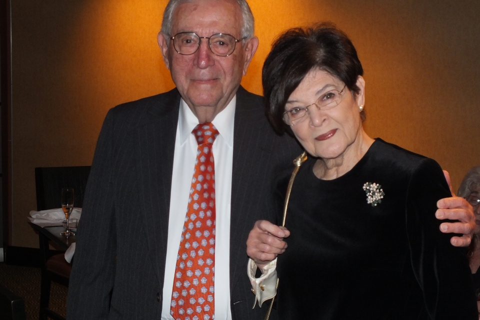 Seymour Perlin and his wife, Ruth R. Perlin