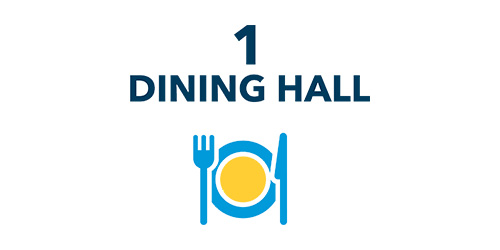 1 dining hall