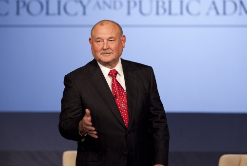 Top speakers gather at the school giving the next generation of leaders access to the current leaders on the world stage.