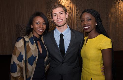 Demetria Clark, Moshe Pasternak, and Sally Nuamah spoke at the 2017 Power & Promise Celebration.
