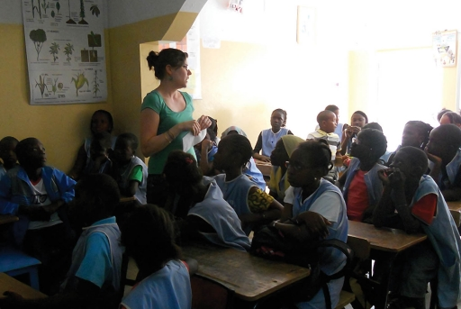 GSEHD teacher at work.