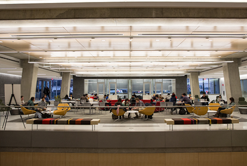 The new SEH provides areas for collaboration and research.