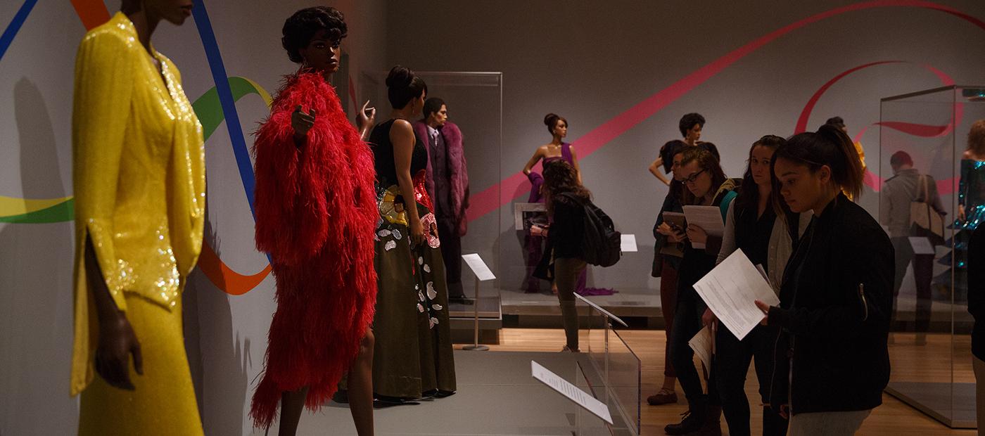 GW students studying the History of Fashion benefit from the offerings of the GW Museum and Textile Museum.